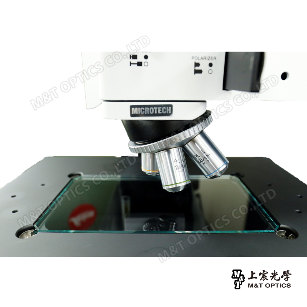 MICROTECH ANQ 2010 HD MX50 Industrial Microscope-200x100mm Large Travel Optical Scale Platform, Computer Measurement
