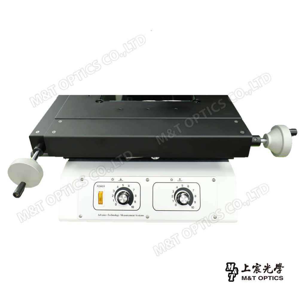 MICROTECH ANQ 2010 HD MX50 Industrial Microscope-200x100mm Large Travel Optical Scale Platform, Computer Measurement