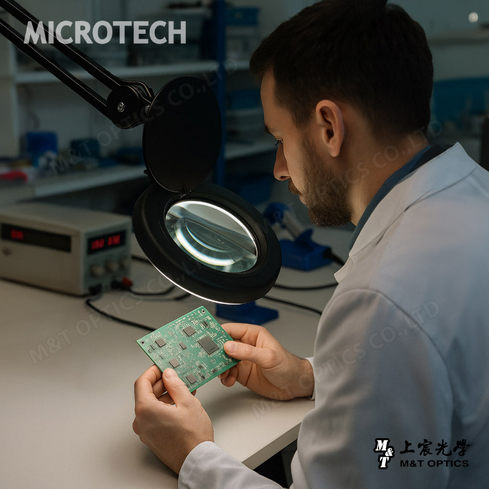 MICROTECH MGW93-3D series LED magnifying glass lamp