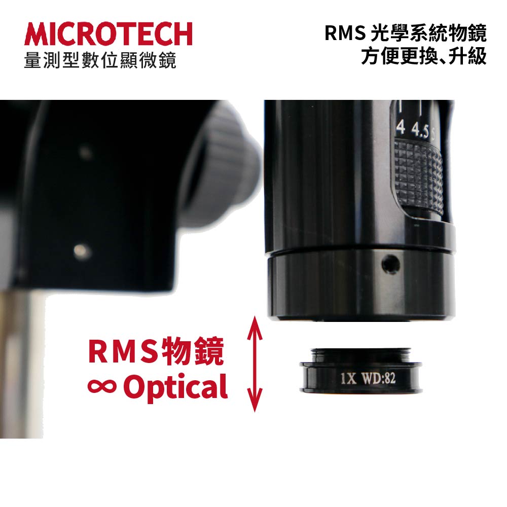 MICROTECH D5 measurement digital microscope - original factory warranty for one year