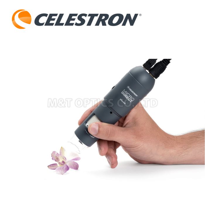 Celestron Microdirect 1080P HD Handheld Microscope - USB and HDMI Dual Outputs with Focusing Base - Shangchen Optical Taiwan General Agent