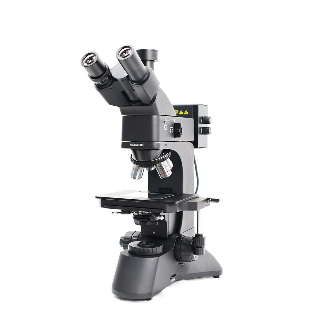 MICROTECH MX53-BD.B dark field metallographic microscope (black) - original factory warranty for one year