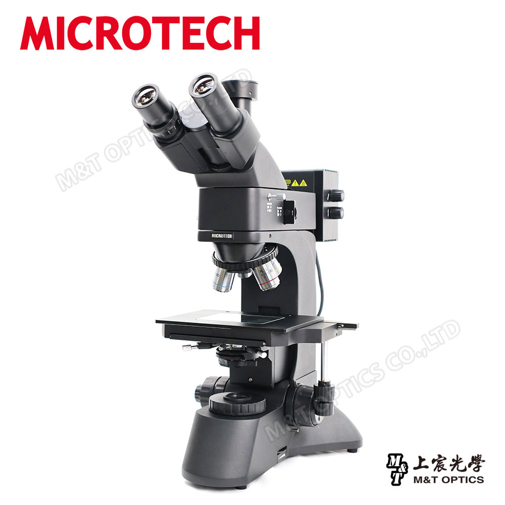 MICROTECH MX53-BD.B dark field metallographic microscope (black) - original factory warranty for one year