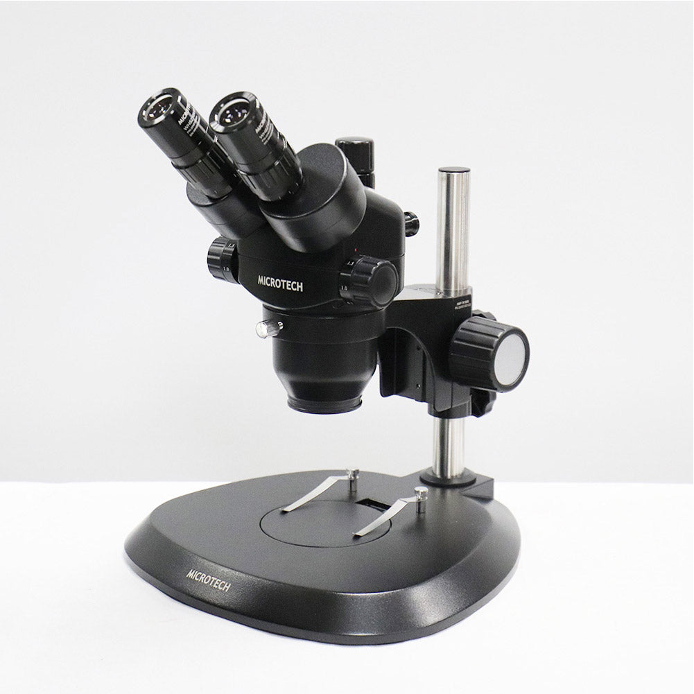 MICROTECH SZ5T-ST trinocular stereo microscope (optional light source and photography device purchased separately) - Original factory warranty for one year