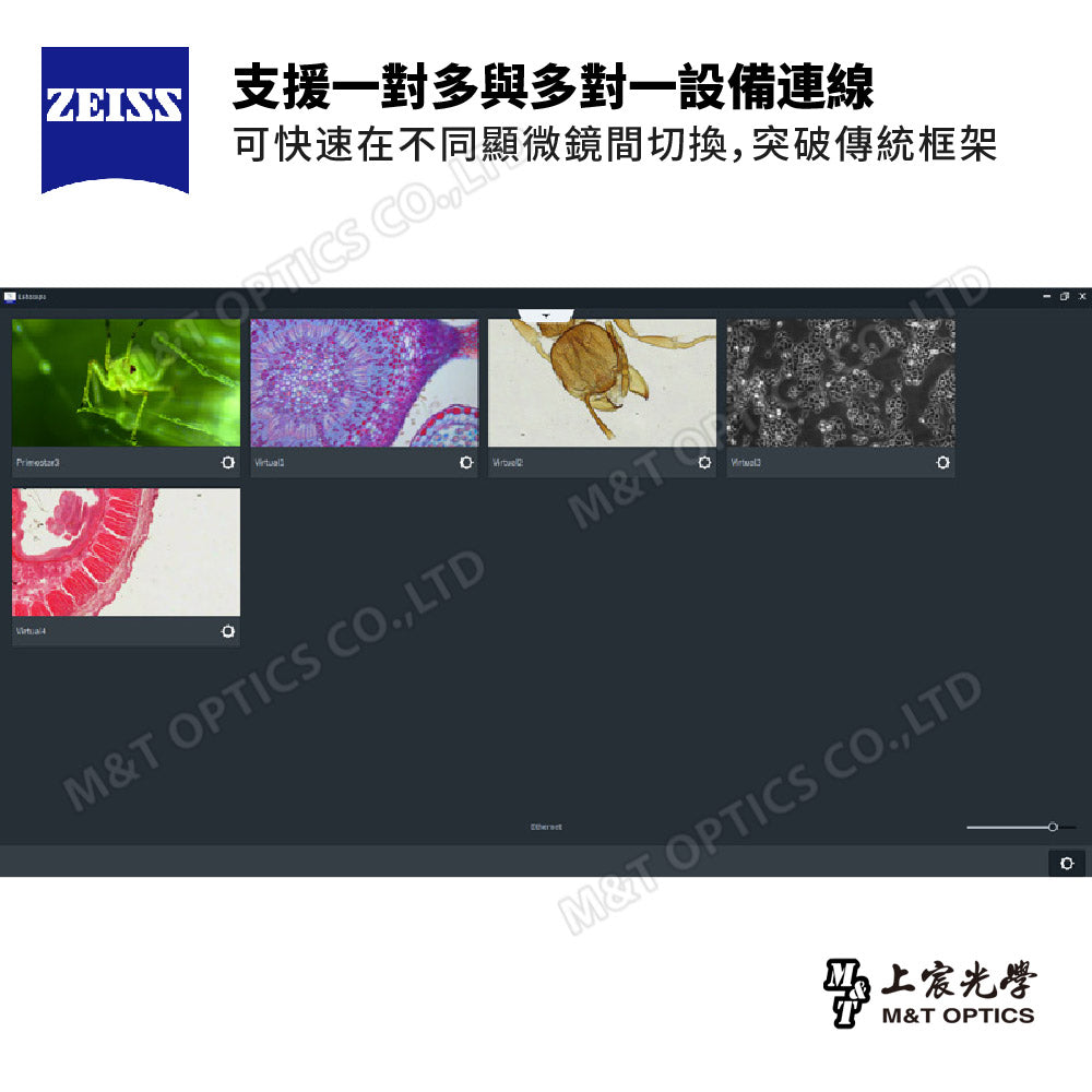 ZEISS Labscope microscope imaging software - used to quickly improve experimental efficiency