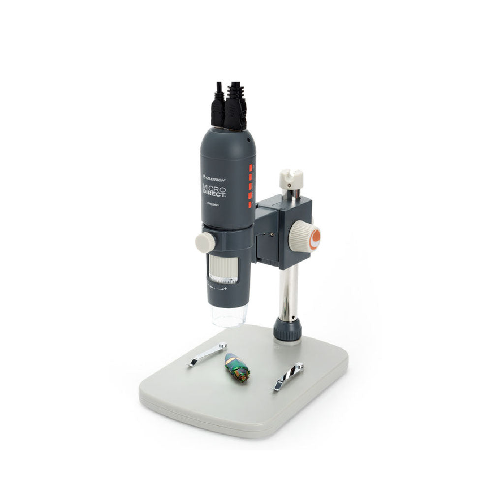 Celestron Microdirect 1080P HD Handheld Microscope - USB and HDMI Dual Outputs with Focusing Base - Shangchen Optical Taiwan General Agent