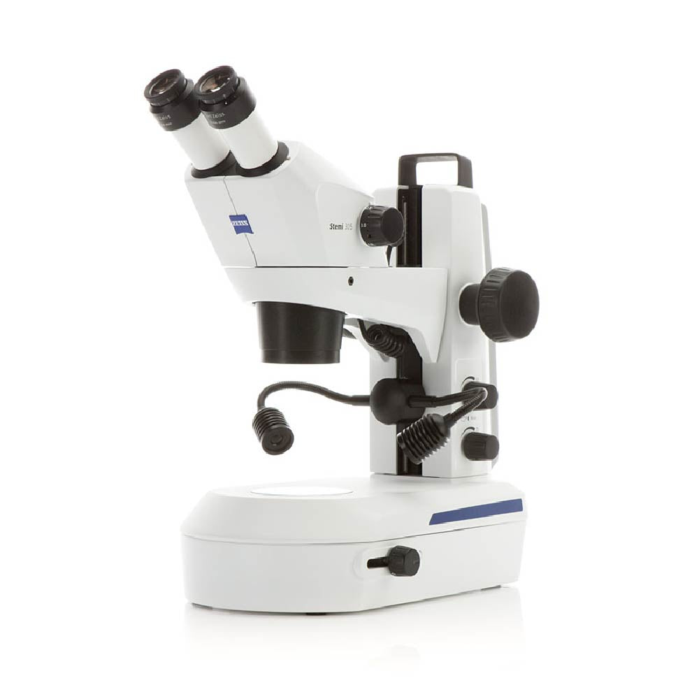 ZEISS STEMI 305T K LAB German Zeiss experimental trinocular stereo/dissecting microscope