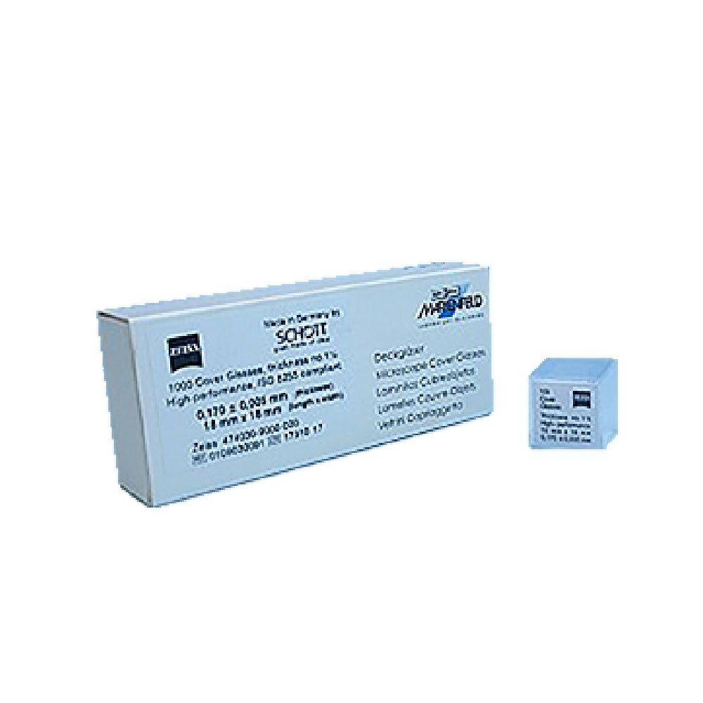 ZEISS Zeiss original coverslips 1000pcs/box (100pcs/10 pieces per small box)