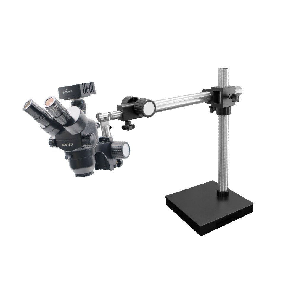 MICROTECH SZ5T.M2 Digital Stereo Microscope-Gimbal Stand Series