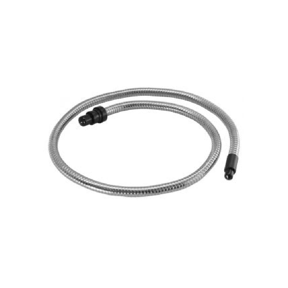 Single rigid tube fiber optic light guide