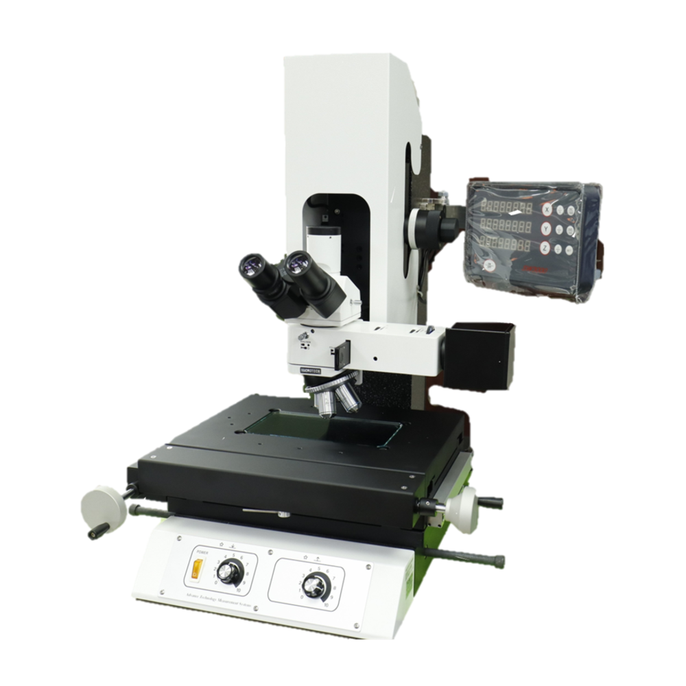 MICROTECH ANQ 2010 HD MX50 Industrial Microscope-200x100mm Large Travel Optical Scale Platform, Computer Measurement