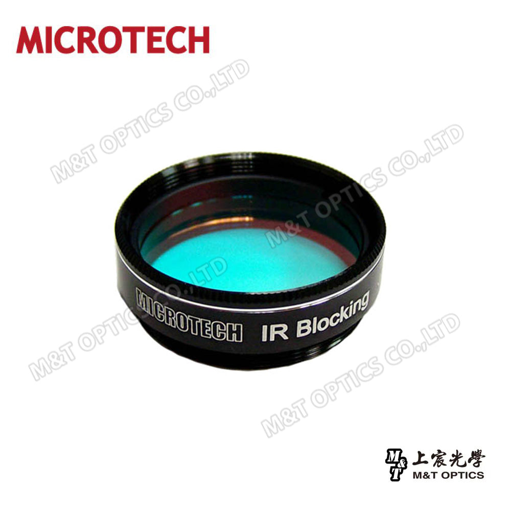 MICROTECH 濾鏡_IR FILTER-1.25" UV/IR截止濾鏡 (可安裝於1.25吋目鏡館內,螺牙尺寸M28.5mm*0.6)