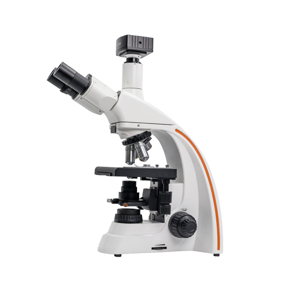 MICROTECH MX600-CT-DF.W+M2 dark field trinocular biological microscope - original factory warranty for one year