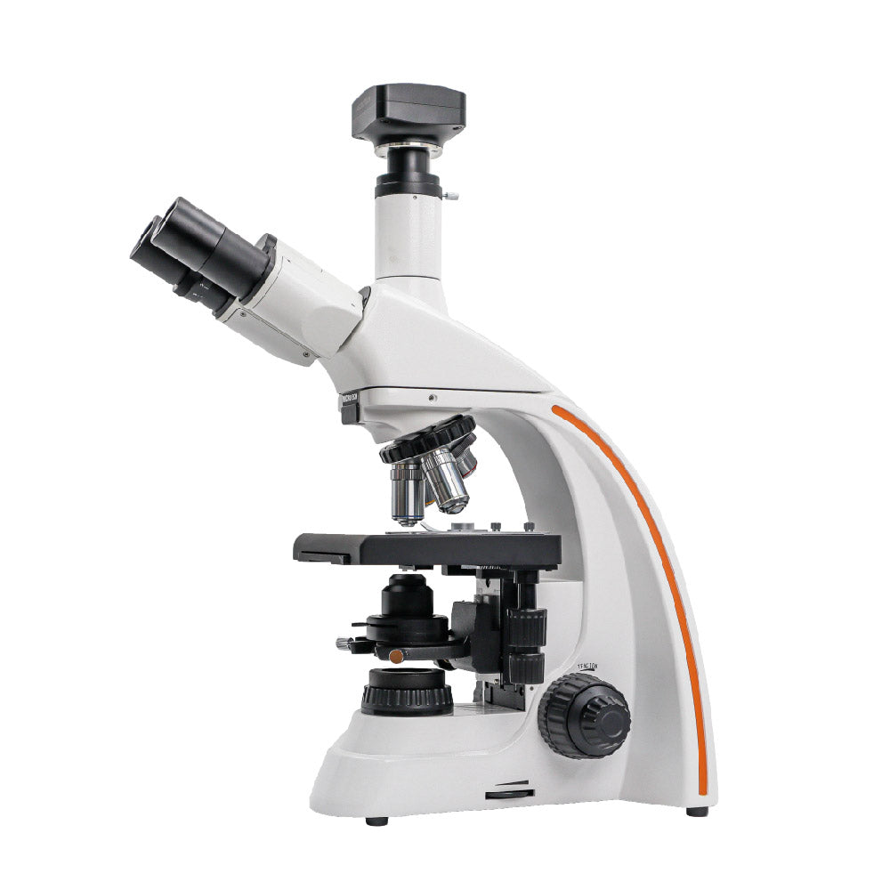 MICROTECH MX600-CT-DF.W+U8 dark field trinocular biological microscope - original factory warranty for one year
