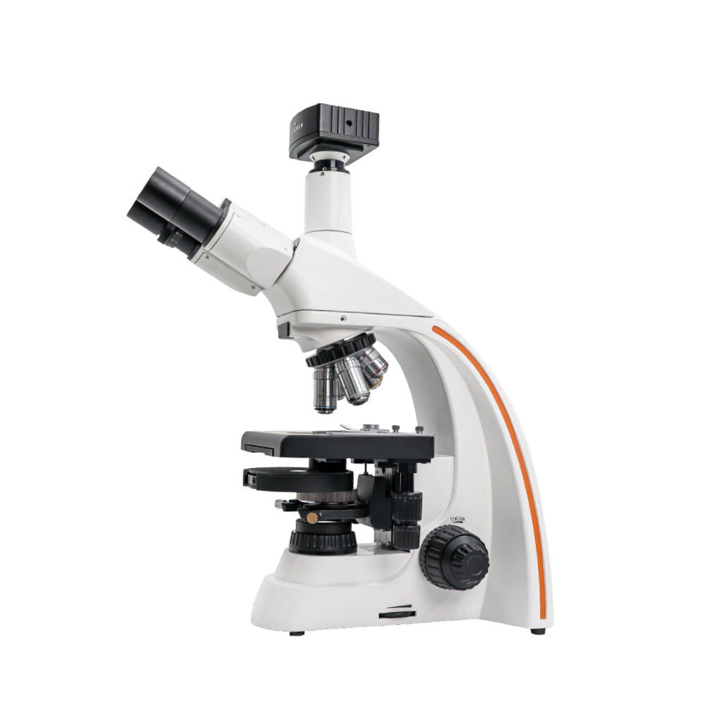 MICROTECH MX600-CT-PHP+M2 phase contrast trinocular biological microscope - original factory warranty for one year