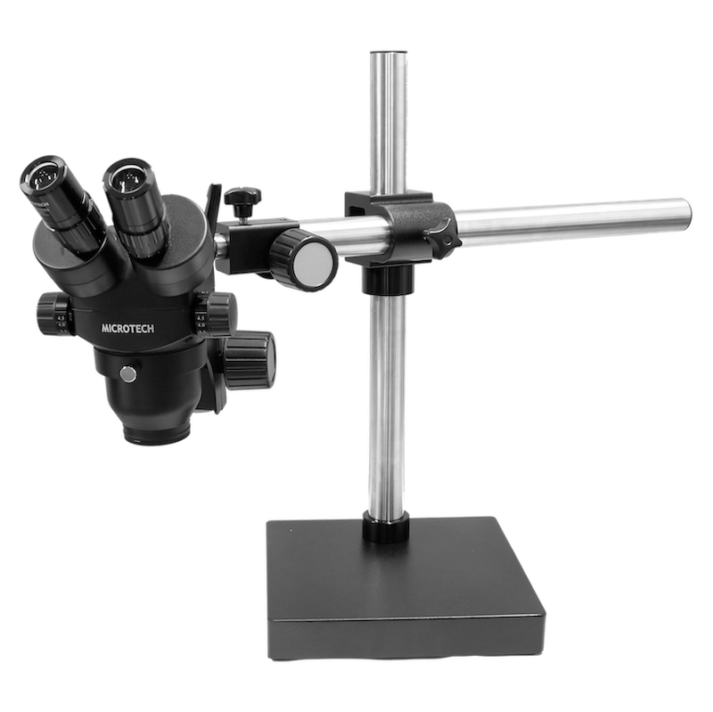 MICROTECH SZ5 binocular stereo microscope (gimbal base series) - original factory warranty for one year