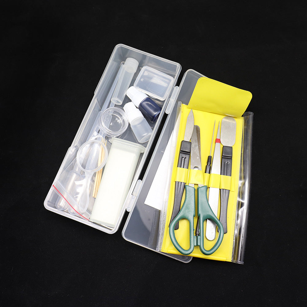 D1500-UPX biological microscope photography value set (including mobile phone holder, experimental tool set, lens wiping pen)
