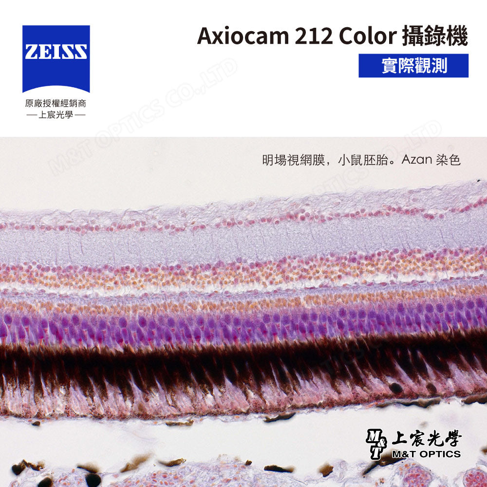 ZEISS 蔡司 Axiocam 212 color 蔡司彩色顯微攝影系統 (公司貨)