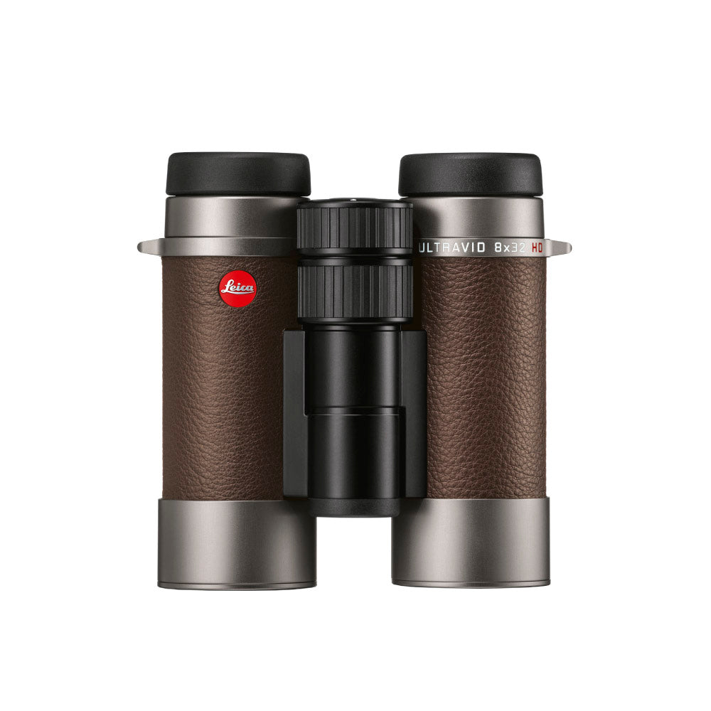 LEICA Ultravid 8x32 HD-Plus 棕色飾皮鈦色特別版「全球限量版」- 總代理公司貨