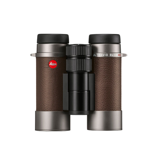 LEICA Ultravid 8x32 HD-Plus 棕色飾皮鈦色特別版望遠鏡「全球限量版」- 總代理公司貨