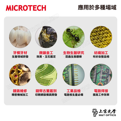 MICROTECH SZ2-SN binocular stereo microscope-original factory warranty for one year 