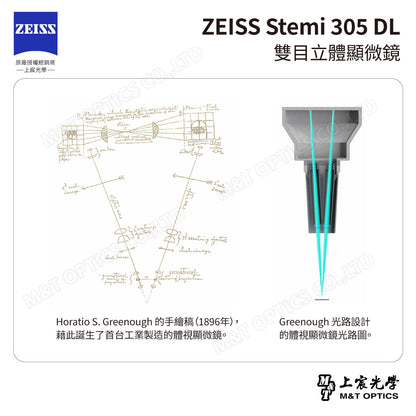 ZEISS 蔡司 Stemi 305 DL雙目立體顯微鏡(台灣公司貨保固)