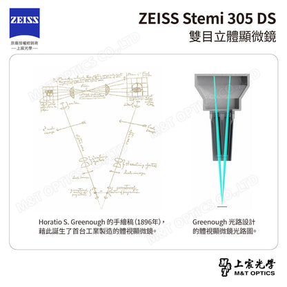 ZEISS 蔡司 Stemi 305 DS雙目立體顯微鏡(台灣公司貨保固)