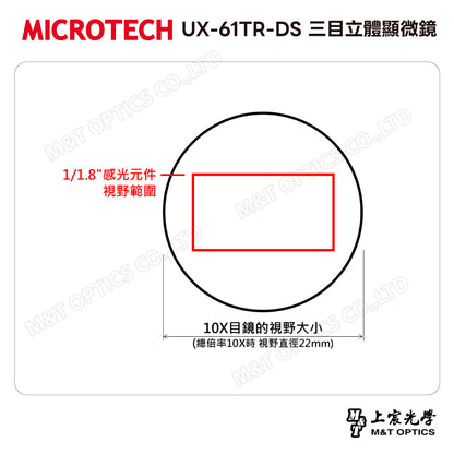 MICROTECH UX-61TR-DS 三目立體顯微鏡