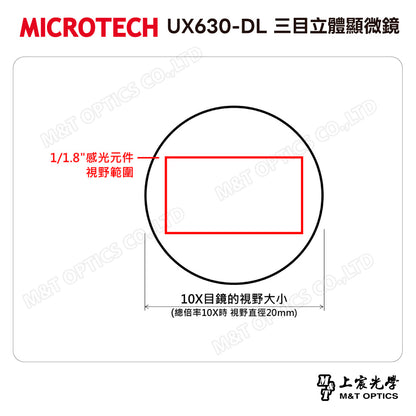 MICROTECH UX630-DL 三目立體顯微鏡