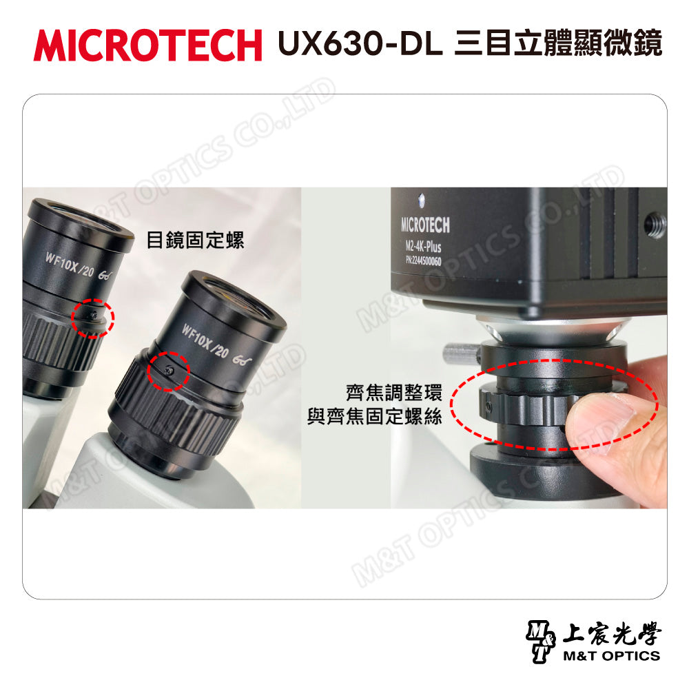 MICROTECH UX630-DL 三目立體顯微鏡
