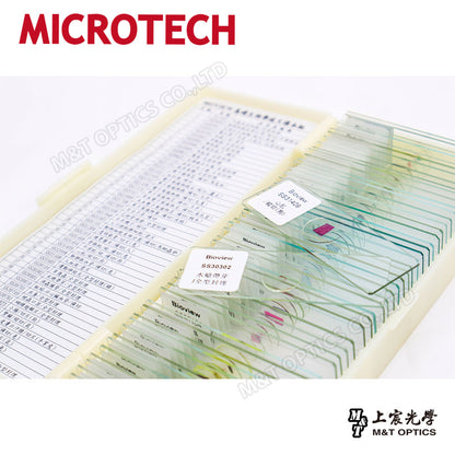 MICROTECH 精細版-細胞組織教學切片標本-附教學用圖譜說明