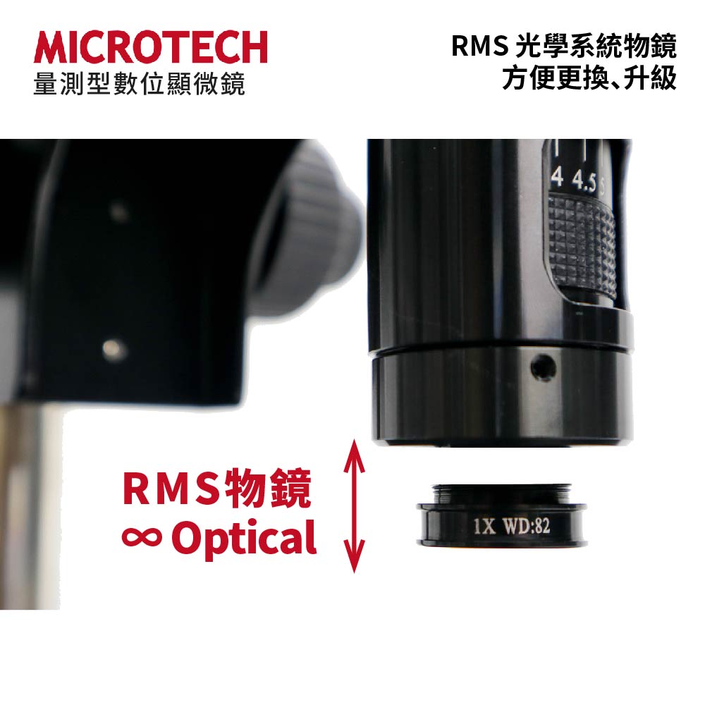 MICROTECH D5-0610+M2 HDMI+量測型數位顯微鏡-原廠保固一年