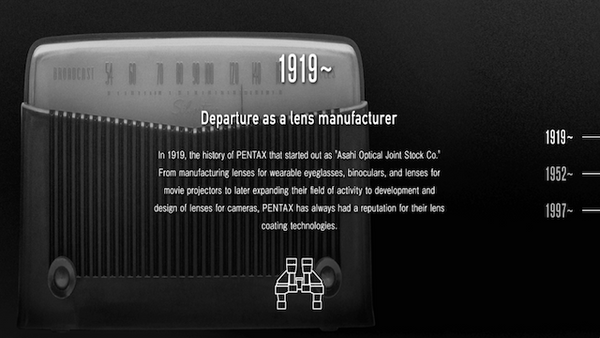 【品牌故事】日本PENTAX賓得士100年歷史