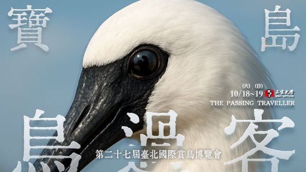 <寶島鳥過客>2025臺北國際賞鳥博覽會即將登場！跟著上宸光學準備好參與這個最盛大的秋祭盛會！