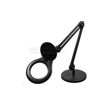 MICROTECH ESD-MGW93-T-3D LED magnifying glass lamp-desktop type (black) 