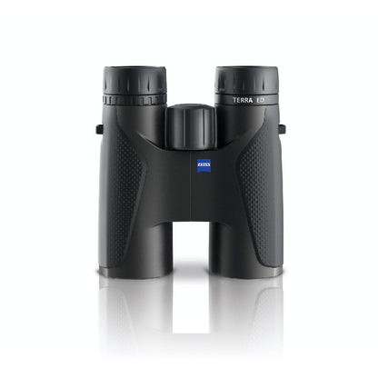 ZEISS Terra ED 10X42 德國蔡司雙筒望遠鏡 黑（ED超低色差鏡片、充氮防水機身）-總代理公司貨 (複製)