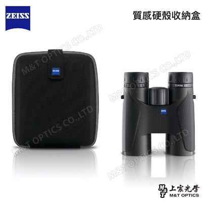 ZEISS Terra ED 10X42 德國蔡司雙筒望遠鏡 黑（ED超低色差鏡片、充氮防水機身）-總代理公司貨 (複製)