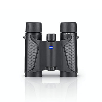 ZEISS 蔡司 Terra ED Pocket 10x25 蔡司雙筒望遠鏡-黑（ED超低色差鏡片、充氮防水機身）（台灣公司貨保固）