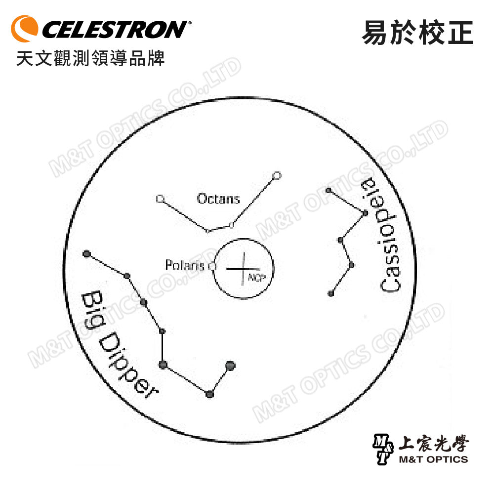 CELESTRON 原廠極軸望遠鏡 (CG-5 AVX CGEM用)(上宸光學台灣總代理)