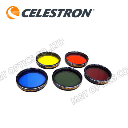 CELESTRON 行星濾鏡組-2" (5入／攝影目視雙用)（上宸光學台灣總代理）