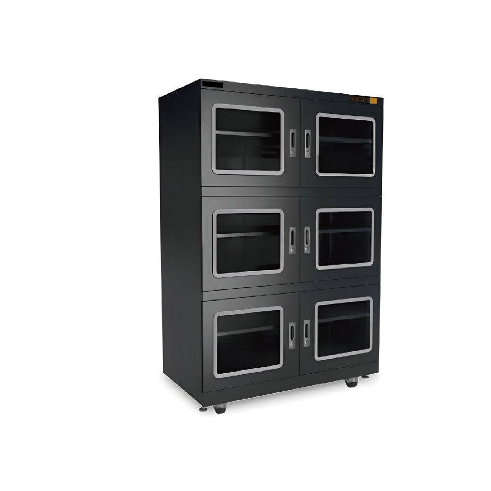 微電腦防潮櫃 ESD-A15B-6抗靜電無中柱專業六門型