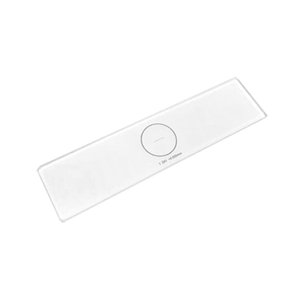 MICROTECH 玻片測微尺 DIV＝0.005mm一字 (通過SGS認證)