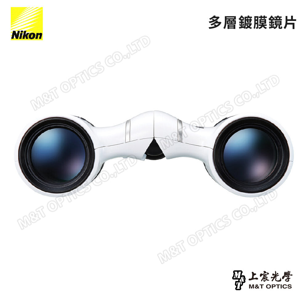 巨蛋演唱會必備~Nikon Aculon T02 8X21 繽彩系列迷你望遠鏡-白 (總代理公司貨)