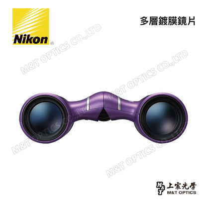 演唱會必備~Nikon Aculon T02 8X21 繽彩系列迷你望遠鏡-紫 (總代理公司貨)