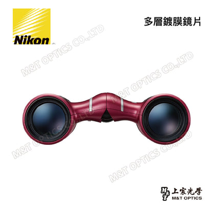 演唱會必備~Nikon Aculon T02 8X21 繽彩系列迷你望遠鏡-紅 (總代理公司貨)