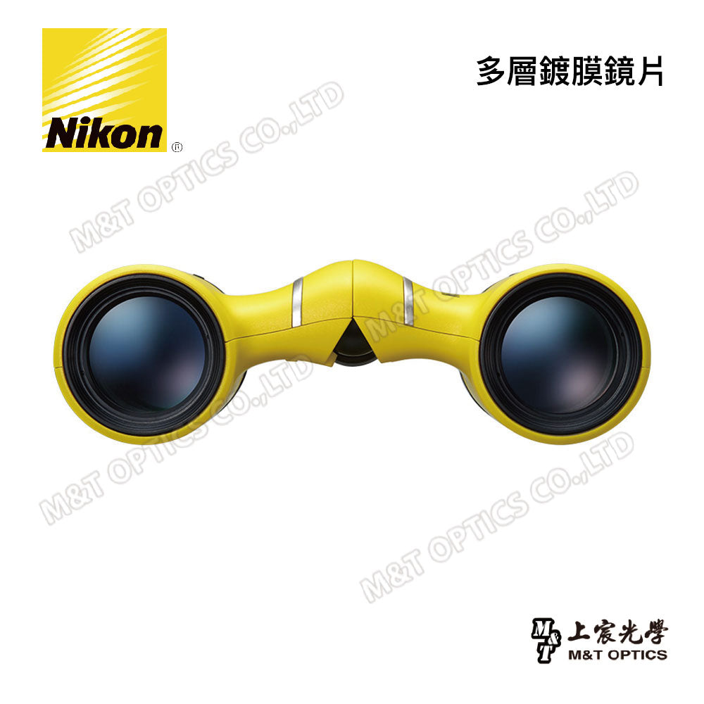 巨蛋演唱會必備~Nikon Aculon T02 8X21 繽彩系列迷你望遠鏡-黃 (總代理公司貨)