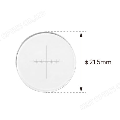 MICROTECH 目鏡測微尺-十字單軸/DIV=0.1mm
