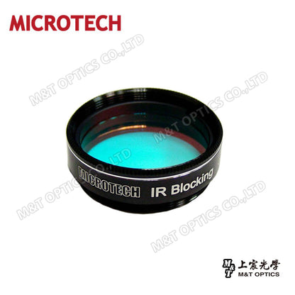 MICROTECH 濾鏡_IR FILTER-1.25" UV/IR截止濾鏡 (可安裝於1.25吋目鏡館內，螺牙尺寸M28.5mm*0.6)