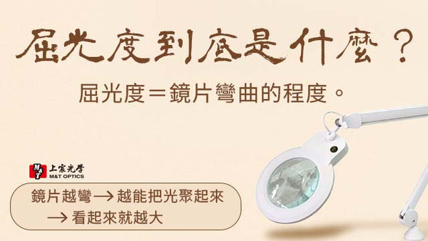 🔍 什麼是屈光度？選放大鏡一定要懂的基本觀念！